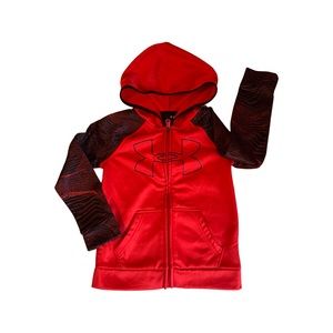 Under Armour size 5 hoodie red